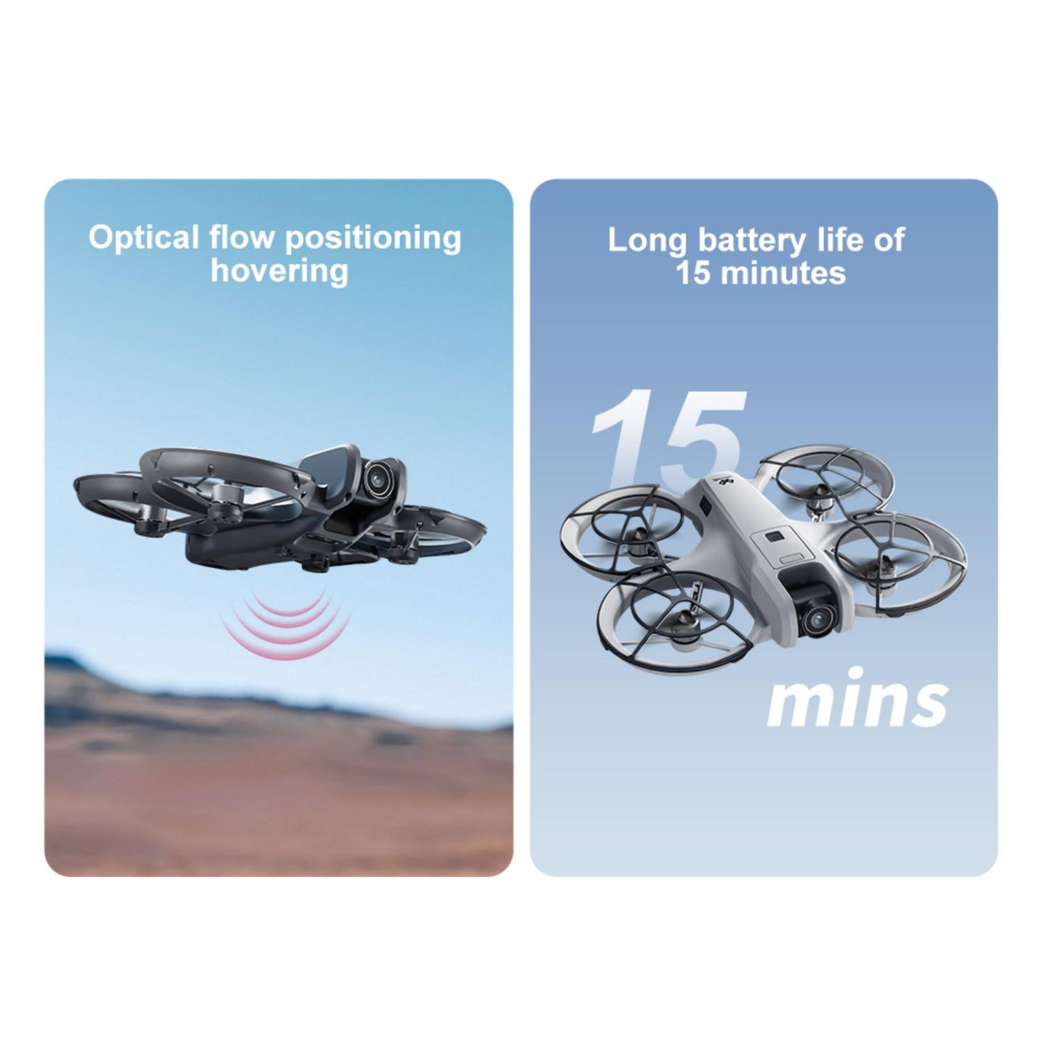 Remote Control Drone for Beginners, HD Dual Cameras, Optical Flow Positioning, 360° Flip, One-Key Takeoff/Landing, FPV Flight, 2 Batteries & Carrying Case Included obstacle avoidance
