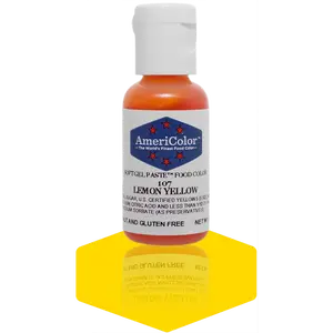 AmeriColor, Lemon Yellow, .75 Ounce, Soft Gel Paste Food Color