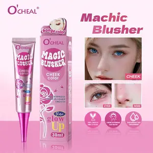 O'cheal Magic Blush Color Changing Liquid Blush Waterproof Long-Lasting, Beauty Cream, No Alcohol, Non-Flammable, Notified Via Scpn/cpnp