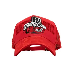 31 HATS X BACKBACK BOYZ LA MOCHILA RED SNAPBACK FULL SET! 31LAMOCHILA RED