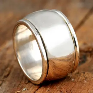 Minimalist Adjustable Ring | Modern Everyday Jewelry for All Styles | Stackable, Lightweight, and Comfortable for Daily Wear