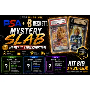 PSA & Beckett 10 Slab Club – Tier 1 (Dragon Ball Fusion World Monthly Subscription)