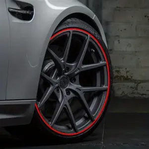 ABS Resin Wheel Rim Protector - Scratch & Collision Guard for Car Wheels