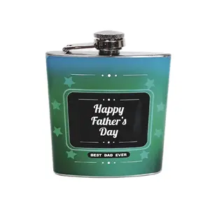 Best Dad Ever 6 oz Hip Flask