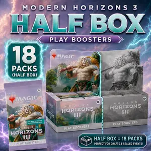 MTG Modern Horizons 3 Play Boosters - 18 Loose Packs - Half Box MH3 Magic