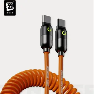 Zenless Zone Zero Bangboo Coiled Fast Charging Super Fast Charging Alloy Cellphone Cable