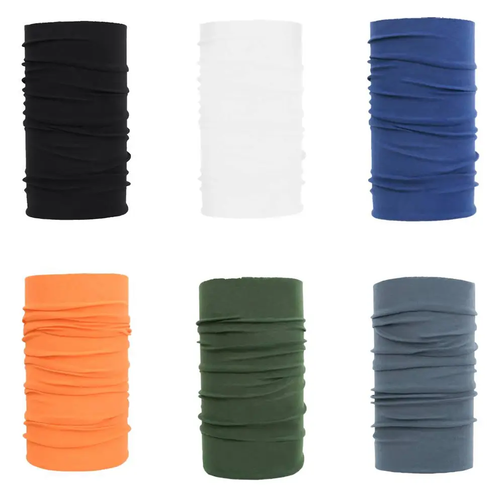 6Pcs Neck Gaiter, UV Protection Cooling Face Mask Gator Bandana Outdoor | Windproof Dustproof Breathable, Quick-Dry & Sweat-Wicking for Men Women Running, Work, Fishing Gear, Washable Neck Wraps - Home Improvement.