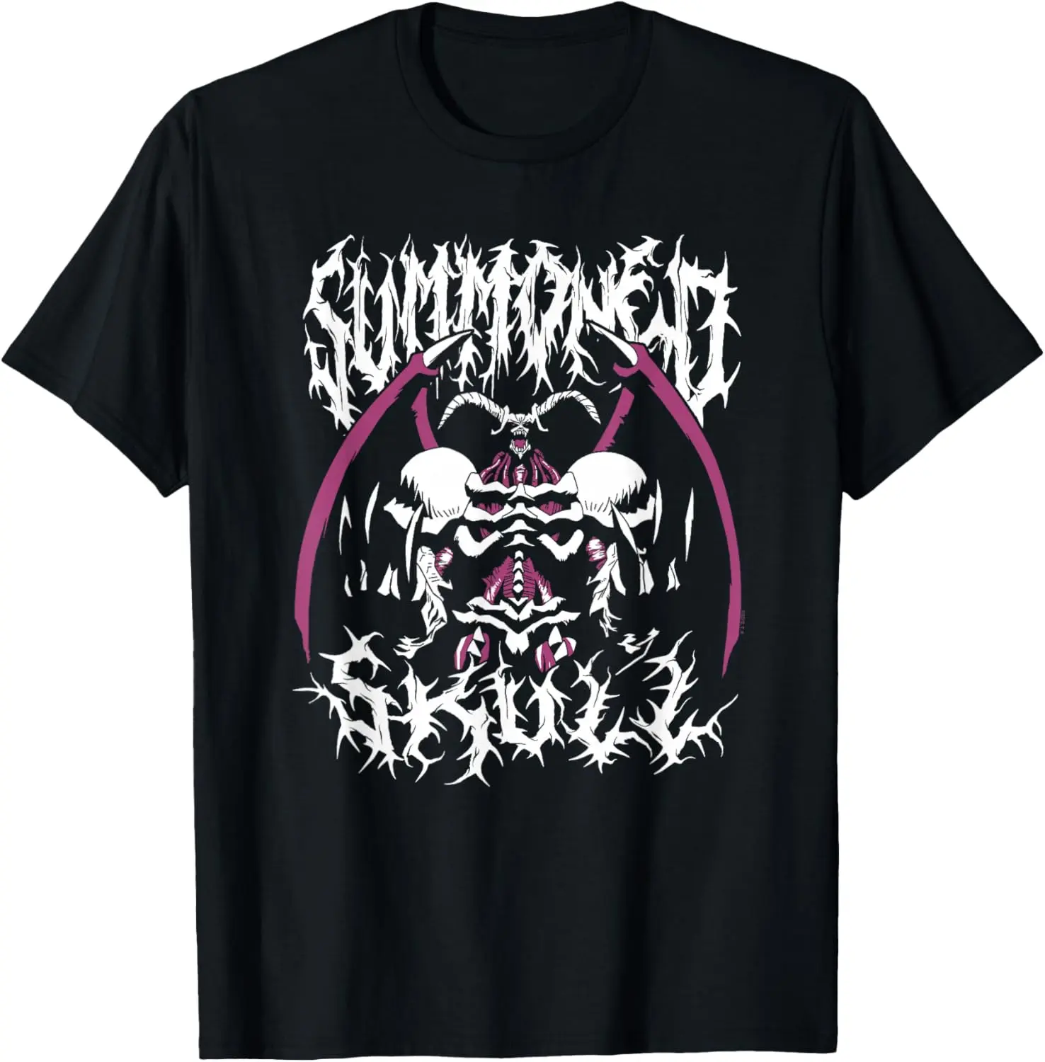 Men's Yu-Gi-Oh! Duel Monsters Heavy Metal Summoned Skull Graphic Tshirt - 100% Natural Cotton, Short-Sleeve Round Neck, Regular Fit, Soft, Lightweight, Moisture Absorb, Daily Wear with Anime Flair, Machine Washable Menswear Streetwear Top, Shortsleeve, Ca