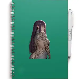 Fern Waifu Sticker – Tattooed Fern Vinyl Sticker, Waterproof, Gift For Anime Fans