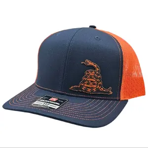 Don't Tread On Me Hat, Gasden Snake Leatherette Patch Hat