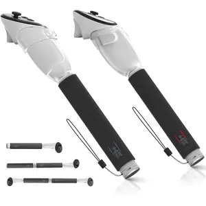 Hibloks 3 in 1 Handle Attachments Compatible with  Quest 3 / Oculus Quest 3S Controller, Beat Saber/Baseball/Golf Club/VR Gorilla Tag Long Arms Grips for  Quest 3/3S Accessories