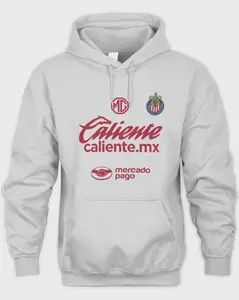 LIGA MX Chivas Guadalajara 2025 Away Hoodie Pullover Unisex Shirt