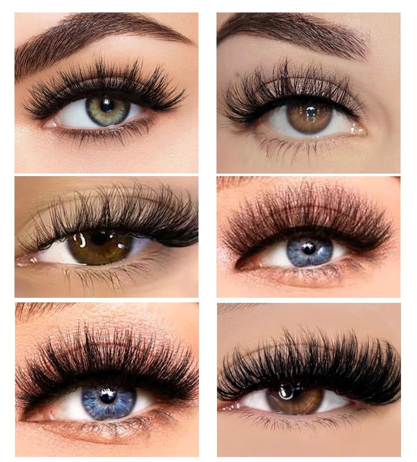 DIY Lashes – individual clusters or a complete kit to customize! Wet-look waterproof eyelash extensions, wispy manga kawaii doll lashes, feline lash look, Medusa Lash, handmade lashes. #SummerVibes