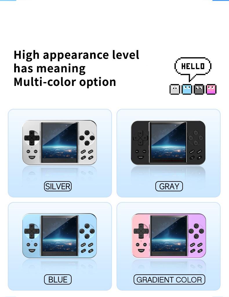 Multifunctional Game Console Power Bank, 20W Wireless Magnetic Charging, 6000+ Built-in Classic Games, MP3, MP4, Digital Photo Frame, E-book, Movie Player Best Holiday Gift.(silver)