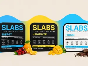 SLABS Bounce Back Stack – Hangover + Energy + Focus Oral Strips