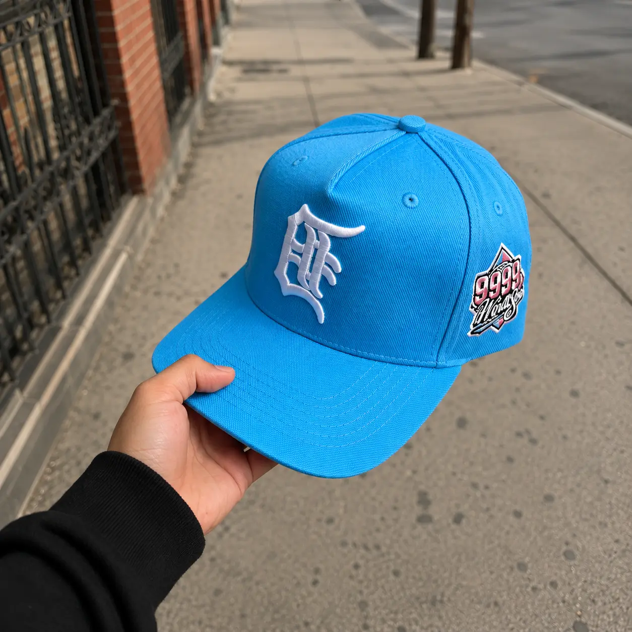 Backward Detroit Cotton Candy Custom Hat 9999 WS Suede UV Snapback Blue 2026 Limited Edition New Era MLB Unisex Collectible Sports Caps - 9FORTY/59FIFTY Styles, NY Yankees/LA Dodgers Snapbacks, Bold Streetwear/Trucker Headwear, TikTok Trend