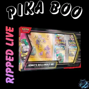 Iono’s Bellibolt ex Premium Collection - Ripped Live