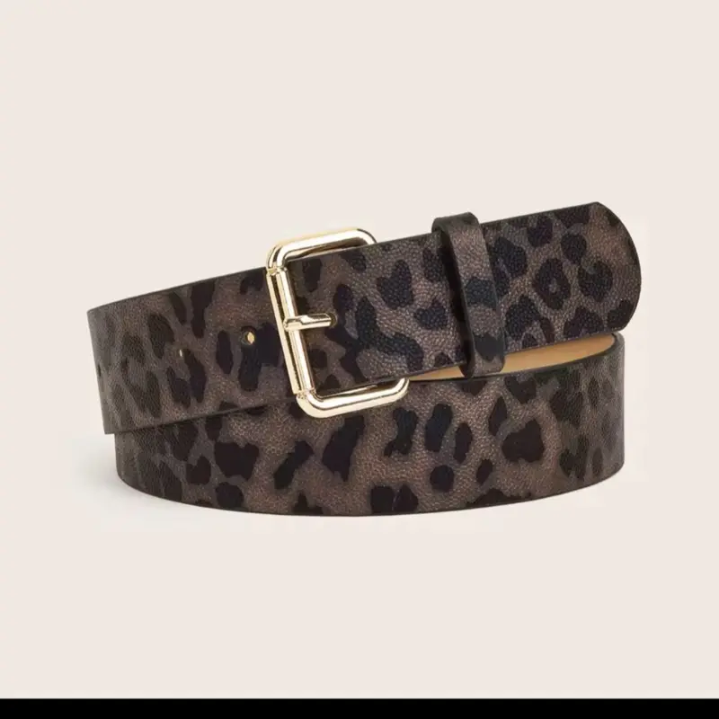 Dark Leopard Belt