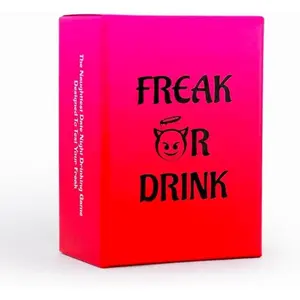 Freak Or Drink - Couple Game |   The Freakiest Couples Drinking Game - Perfect for Date Nights, Birthdays & Anniversaries |   Valentines Gifts |   Couple Gifts |   Couple Games