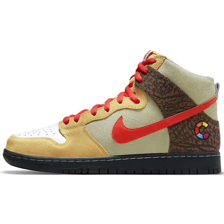 Nike SB Dunk High Color Skates Kebab And Destroy Retro Skate Shoes Unisex CZ2205-700