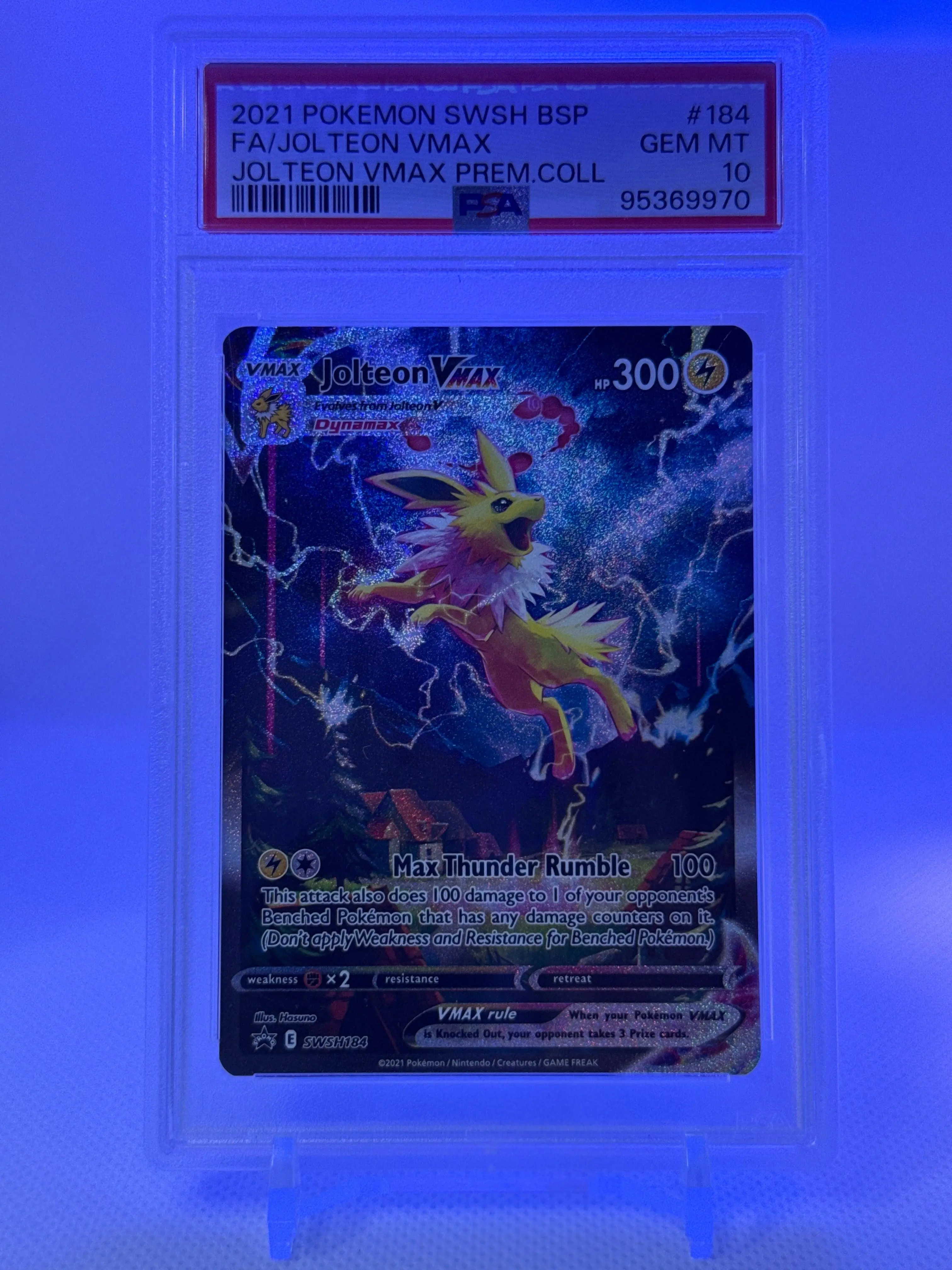 SWSH184 - Jolteon VMAX PSA 10 - TikTok Shop