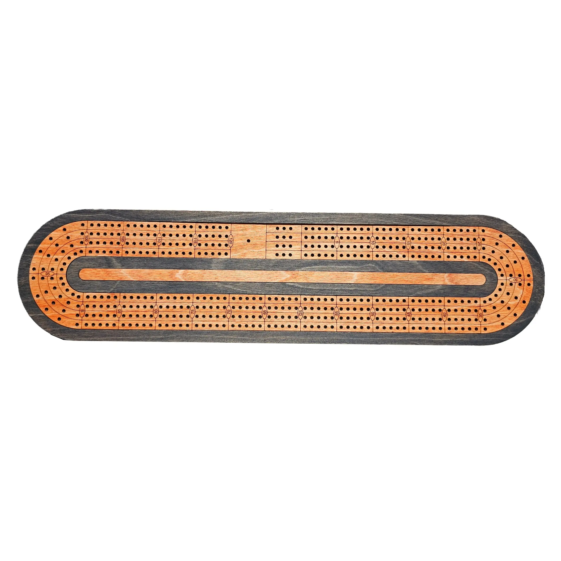 Long Narrow Cribbage Board