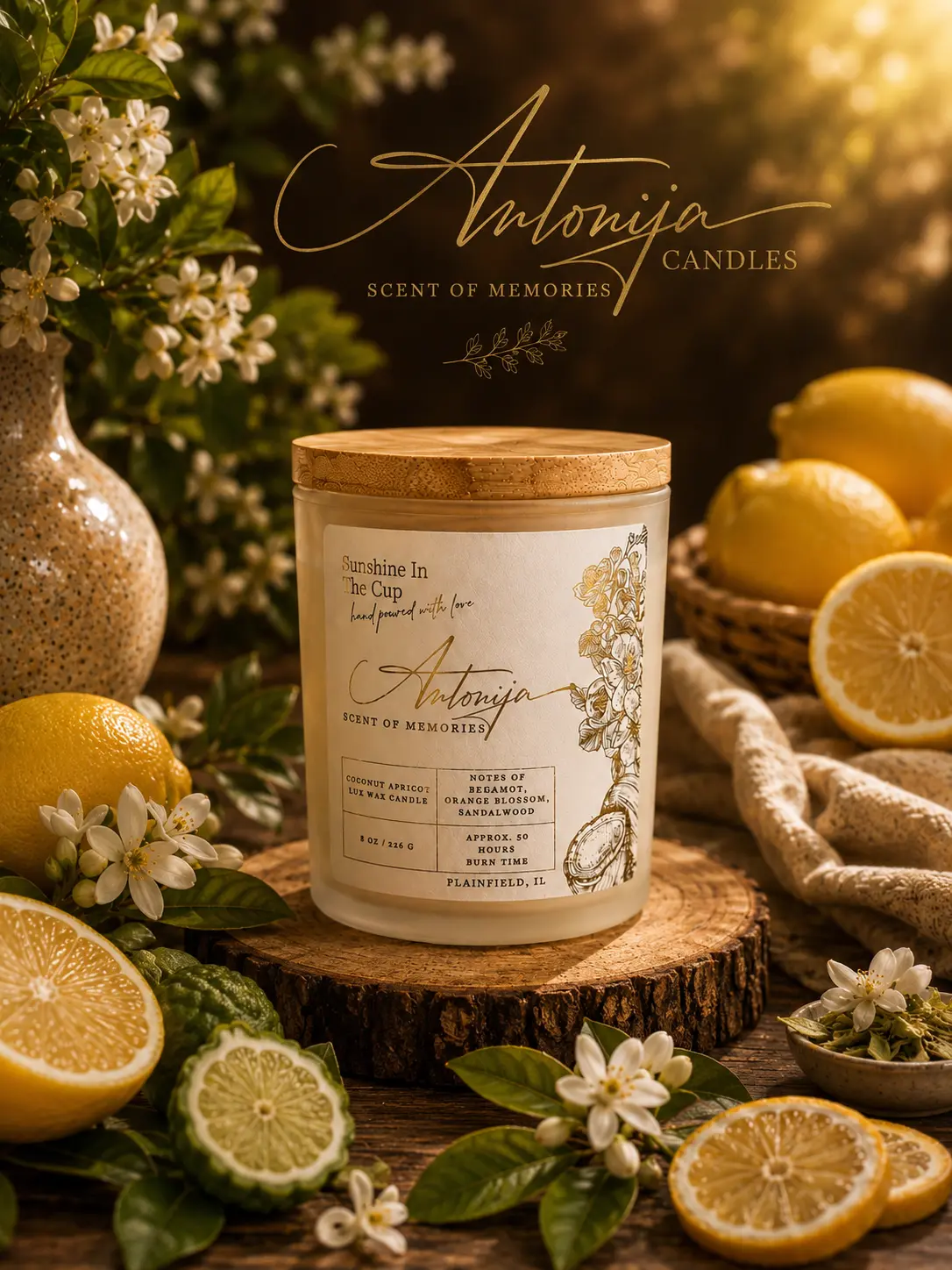 SUNSHINE IN THE CUP Candle