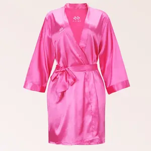 Live Sale Unice Silk Nightgown Robe Intimate Lingerie Sexy Nightwear for Women Nightdress Bath Robe