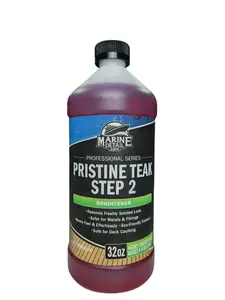 Pristine TEAK – Step 2: Teak Brightener (32oz Bottle)