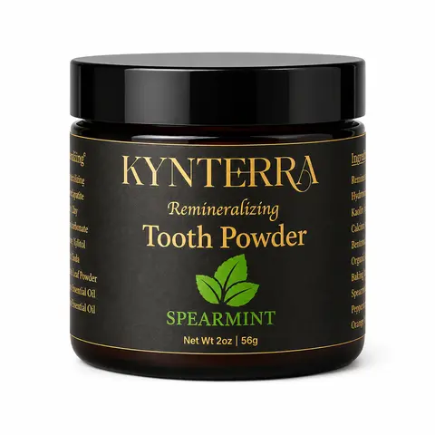 KYNTERRA'S Natural Remineralizing Hydroxyapatite Tooth Powder, Natural Toothpaste Alternative Oral Whitening