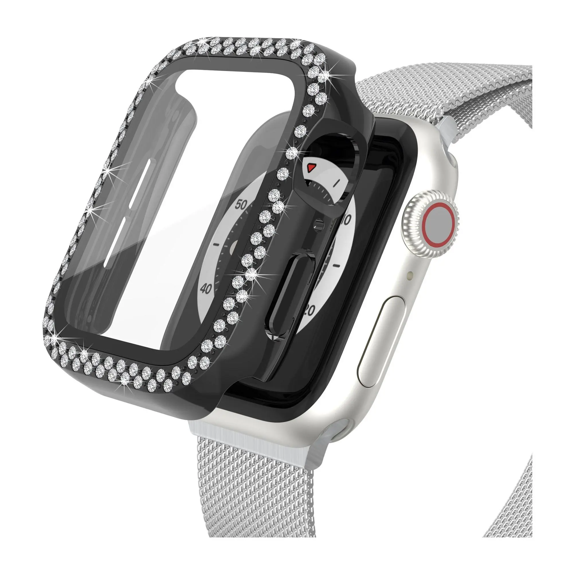 WorryFree Gadgets Apple Watch 41mm Bumper CasecreenProtector
