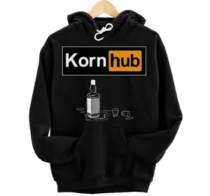 Korn Hub - Schnapps Party Shot Fun Pullover Hoodie