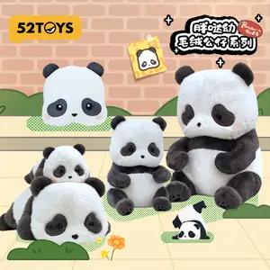 52TOYS Panda Roll  plush toy  Kawaii Creative Gift Room Decor Desktop Decoration Gift for  Birthday Party