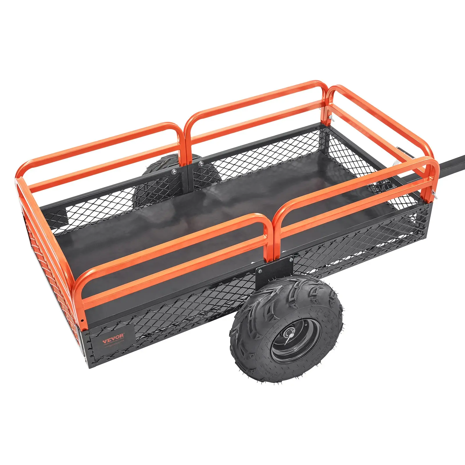 Heavy Duty Steel ATV Dump Trailer, 1500-Pound Load Capacity 15