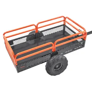 Heavy Duty Steel ATV Dump Trailer, 1500-Pound Load Capacity 15