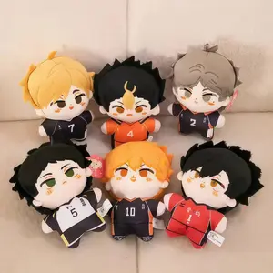 2026 new 10cm Haikyuu Volleyball Plush Doll Oikawa Tobio Kageyama Shoyo Hinata Kei Tsukishima Kozume Kenma Mini Stuffed Toys Pendant Kids
