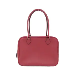 Pre-owned HERMÈS Calfskin Shoulder Bags Hermes Mini Plume Swift Shoulder Bag