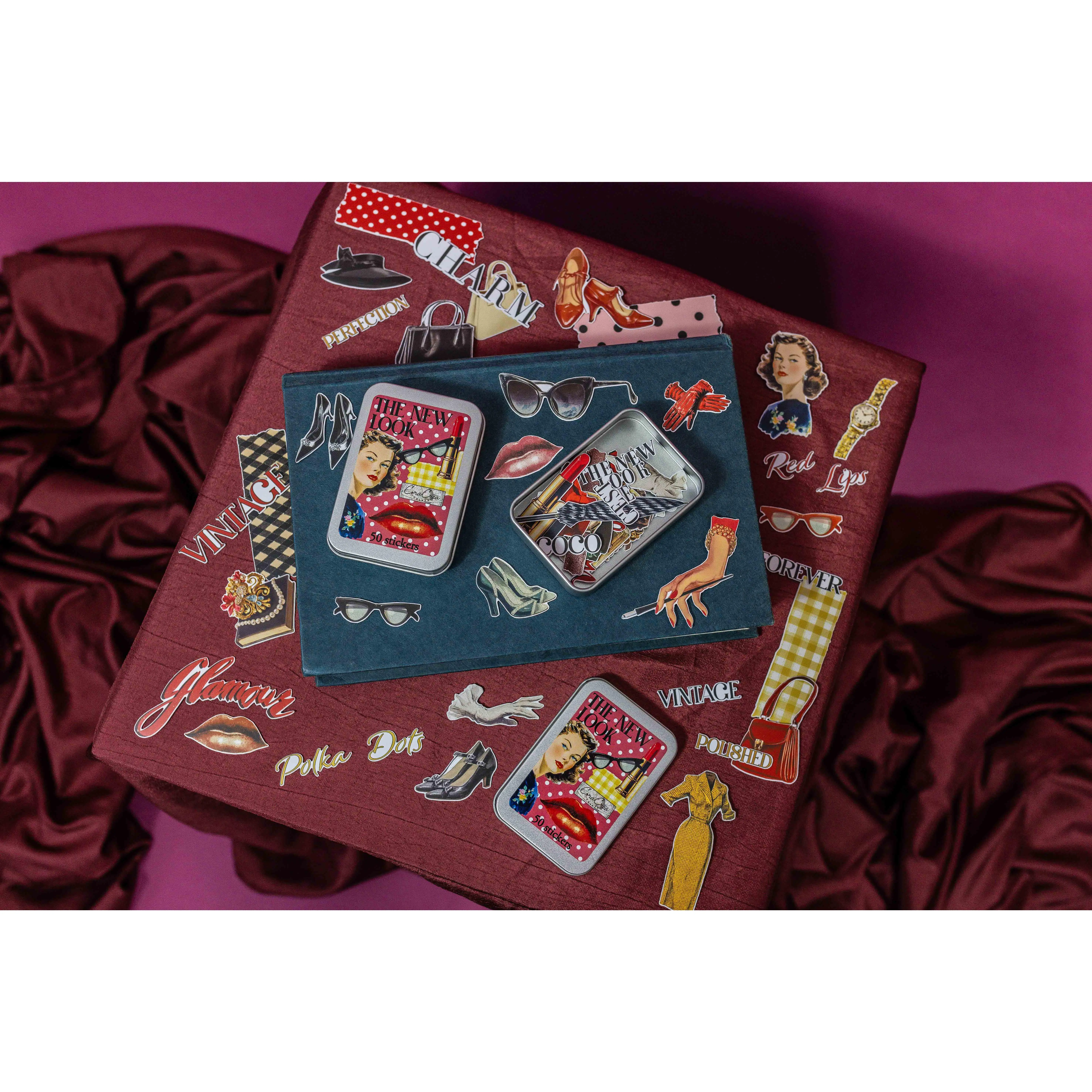 The New Look Sticker Tin Box