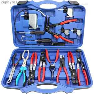 Comprehensive Hose Clamp Pliers Set - Includes Electrical Disconnect Tools for Automotive Coolant, Radiator, Heater, and Water Line MaintenanceZephyroAACozyNest25