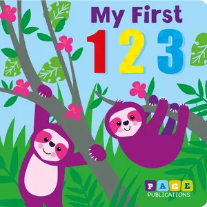 MY FIRST 123 Paperback Picture Book