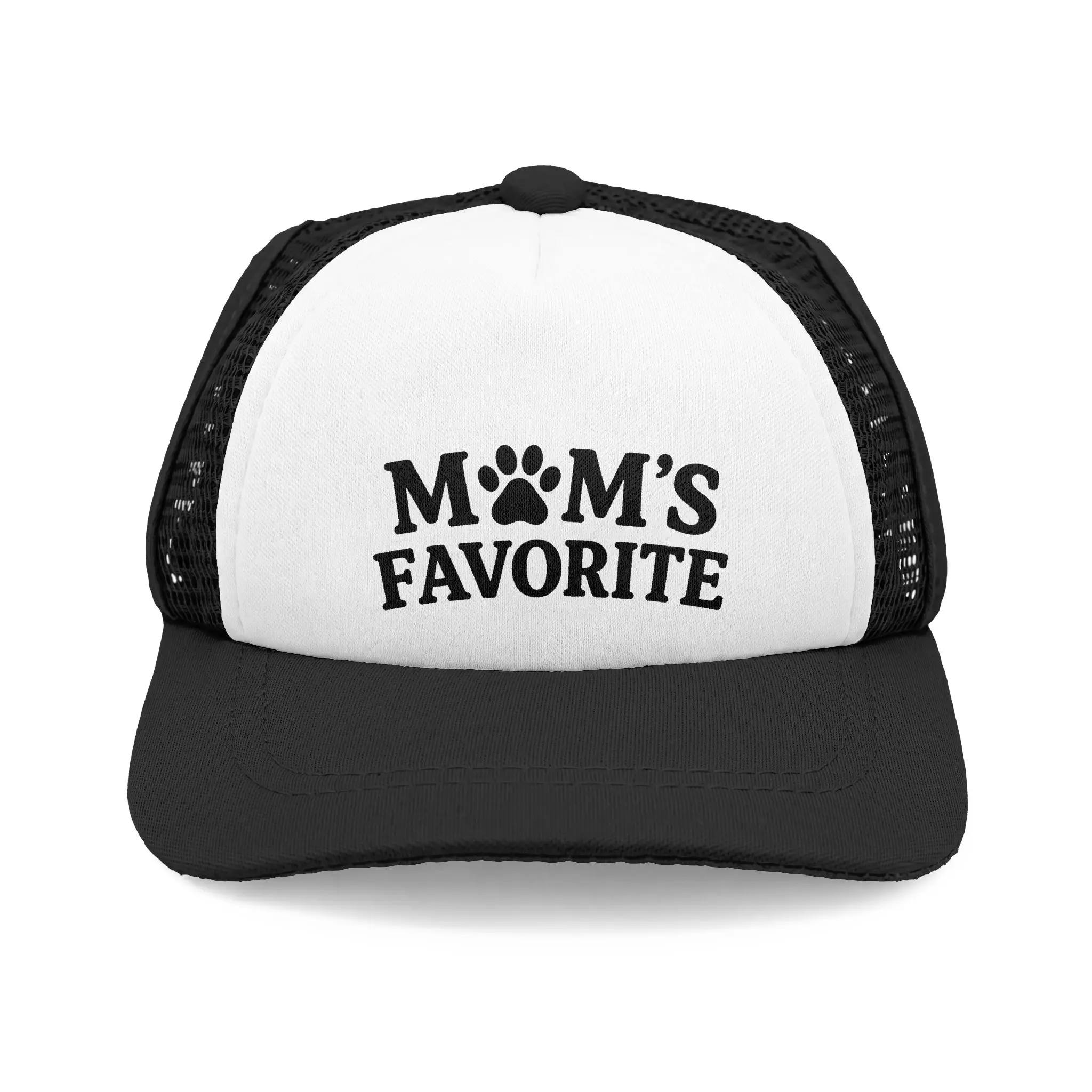 Mom's Favorite Paw Print trucker hat | Dog Mom Foam Cap