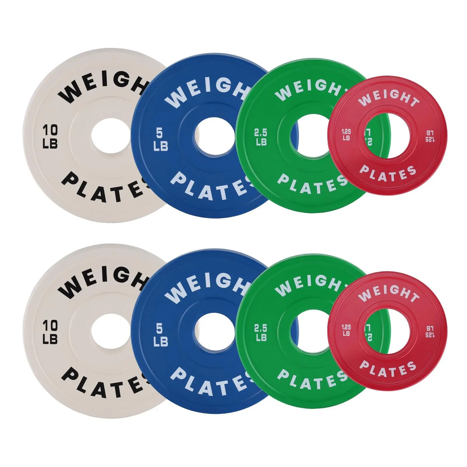 2-Inch Fractional Change Plates Set - 37.5 Lb Pairs Rubber-Coated Steel Micro Bumper Plates for Home Weight Training, Fractional Sets with Laser Cut Precision, Low Bounce, ±1% Accuracy