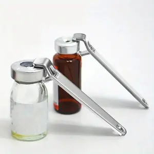 10pcs Portable Ampule Bottle Opener Soda Can Opener Beverage Can Opener Kitchen Accessories Doctor Medical Tools Stainless Steel Oral Liquid Bottle Opener