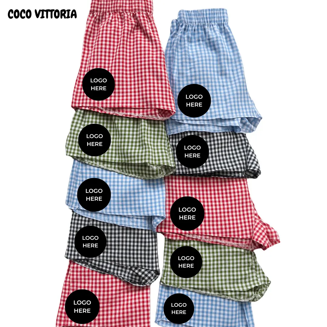 Big Ten College Women’s Boxers Tailgate-Ready Custom Shorts with Team Logos Michigan Ohio Pennsylvania California Wisconsin Polyester Soft Elastic Gingham
