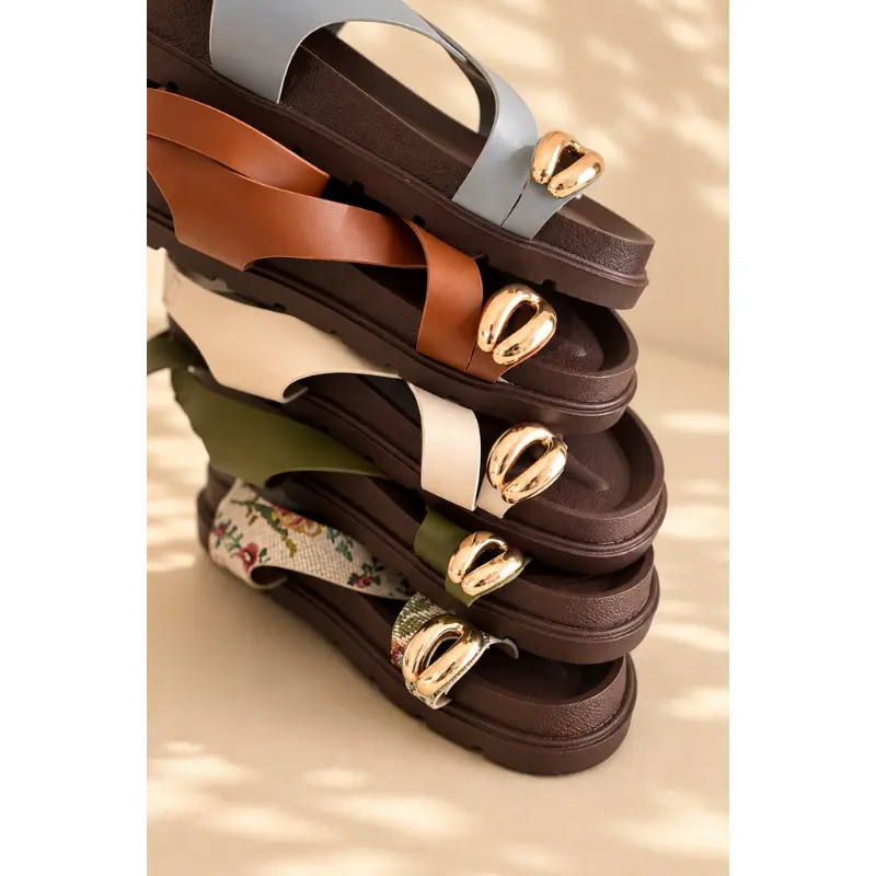 Promise | Toe Ring Flatbed Sandal (Copy)