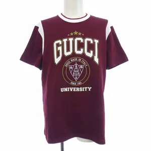 Pre-owned GUCCI Cotton Small Leather Goods T Shirt