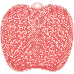 XL Large Foot  Mat for Use in Shower - Shower Foot Cleaner to Eliminate Calluses , Foot  Mat for Men & Women to  Achy , Non Slip Suction Cups