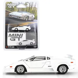 Mini GT 1:64 Lamborghini Countach 25th Anniversary – White – Limited Edition