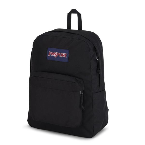 JanSport SuperBreak One Backpacks - Durable, Lightweight Bookbag with 1 Main Compartment, Front Utility Pocket with Built-in Organizer - Premium Backpack, Black
