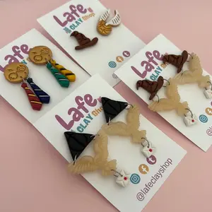 Lafe Clay Shop Magical Artifacts Earrings - Unique Handcrafted Designs for Everyday Wear